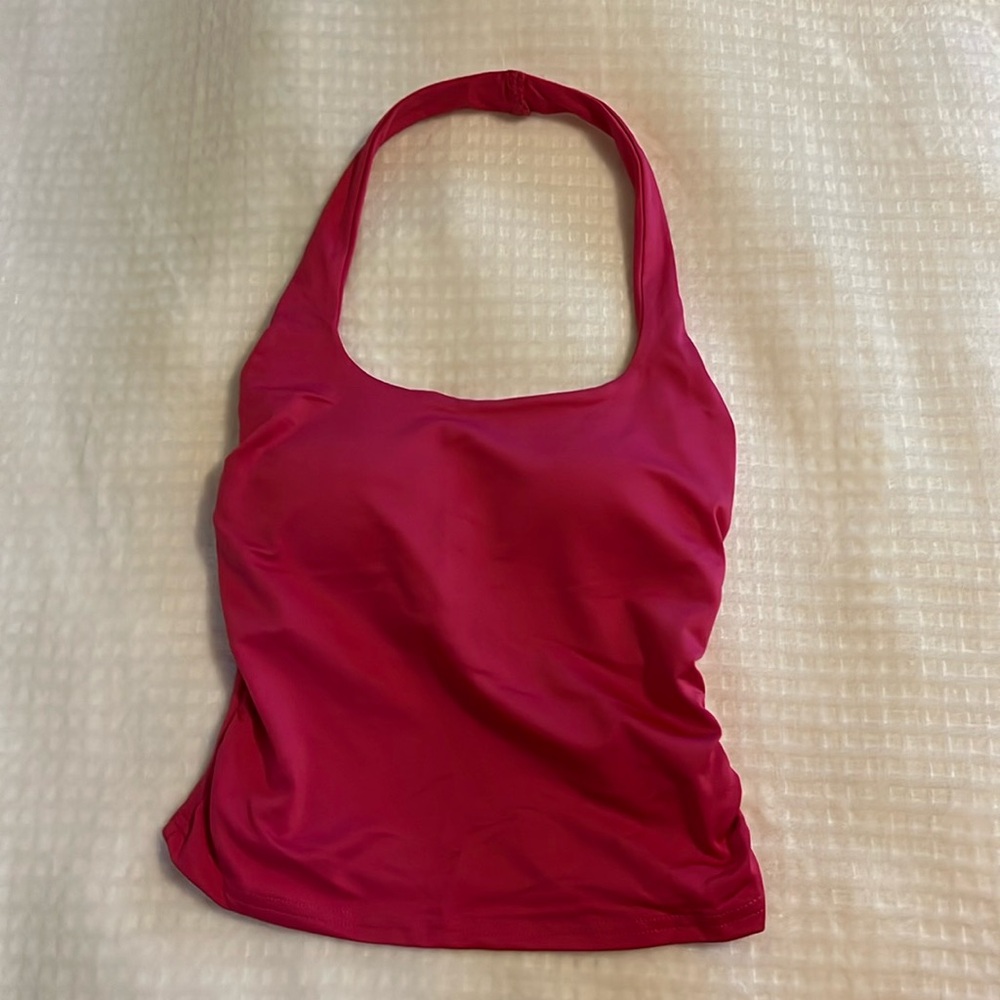 Women’s Size XS Halter Top, Pink Summer Top Brand New